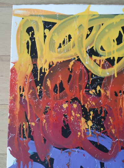 Jonone - Untitled colour V, Jonone - Encre sur papier 2