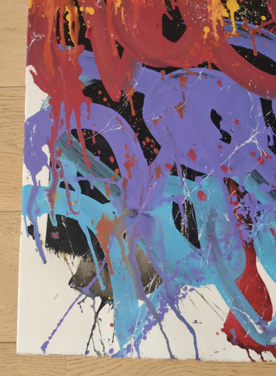 Jonone - Untitled colour V, Jonone - Encre sur papier 2