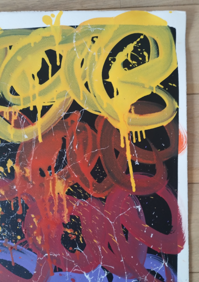 Jonone - Untitled colour V, Jonone - Encre sur papier 2