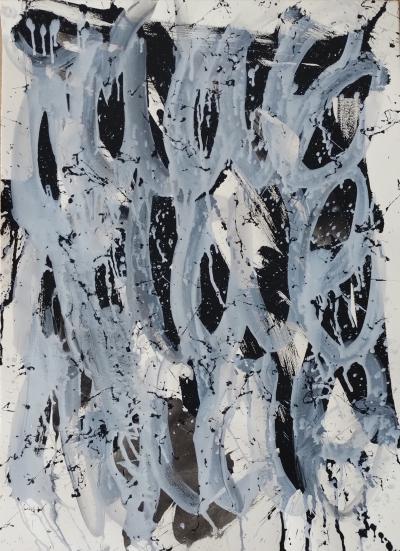 Jonone - Untitled BW II, Jonone - Encre sur papier 2