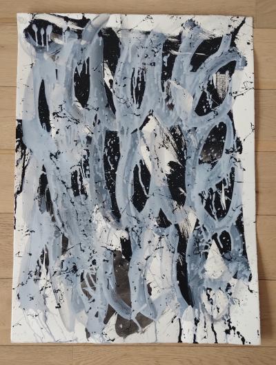 Jonone - Untitled BW II, Jonone - Encre sur papier 2