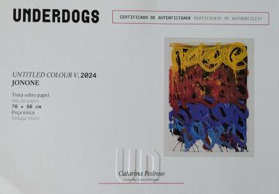Jonone - Untitled colour V, Jonone - Encre sur papier 2