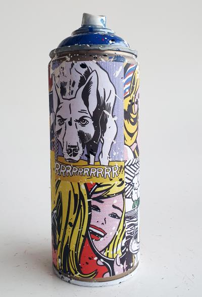 SPACO - Bombe Roy  Lichtenstein, 2024 - Sculpture pop street art 2