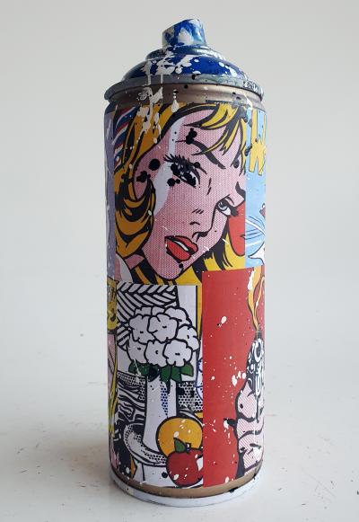 SPACO - Bombe Roy  Lichtenstein, 2024 - Sculpture pop street art 2