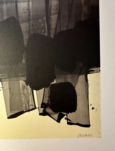 Pierre SOULAGES : Peinture 1959, Héliogravure signée 2