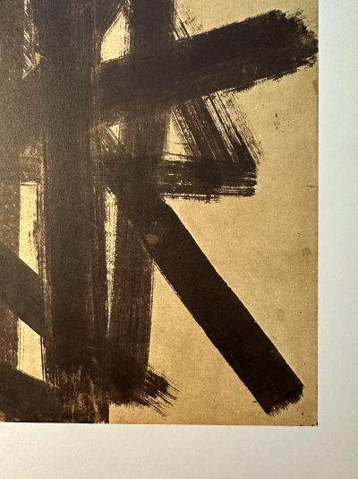 Pierre SOULAGES : Peinture 1948, Héliogravure signée 2