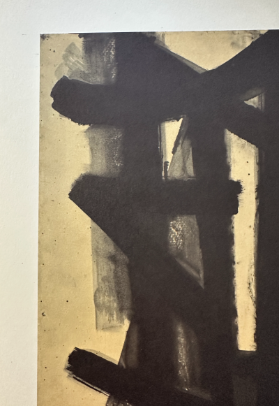 Pierre SOULAGES : Peinture 1947, Héliogravure signée 2