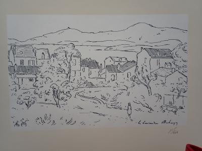 Frédéric DESHAYES (d’après) - Le Lavandou - Gravure 2