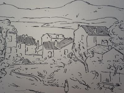 Frédéric DESHAYES (d’après) - Le Lavandou - Gravure 2