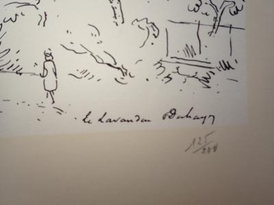 Frédéric DESHAYES (d’après) - Le Lavandou - Gravure 2