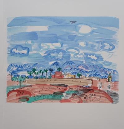 Raoul Dufy (d’après) - Au pied de l’Atlas - Lithographie signée 2