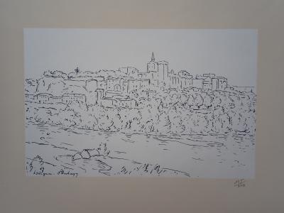 Frédéric DESHAYES (d’après) - Village de Provence - Gravure 2