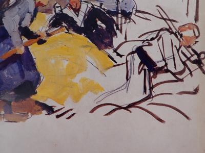 Mathurin Meheut (d’après) - Scène de battage en Léon - Affiche 2