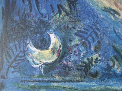 Marc CHAGALL : Les mariés - Lithographie signée 2