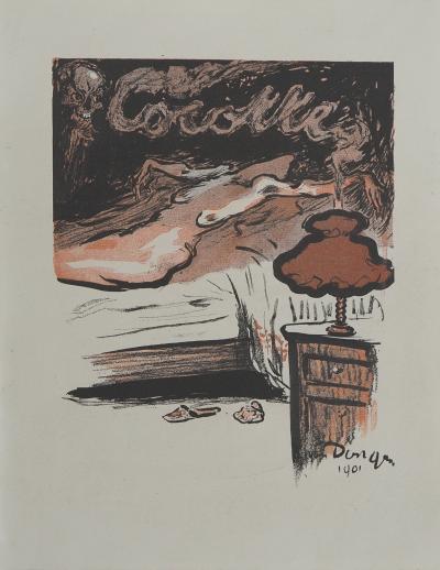 Kees VAN DONGEN (d’après) : Nu endormi, Lithographie 2