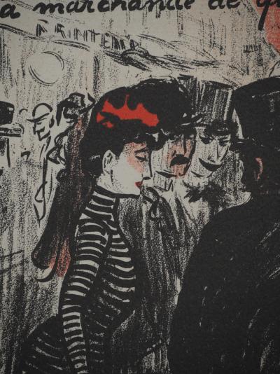 Kees VAN DONGEN (d’après) : La marchande, Lithographie 2