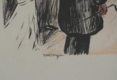 Kees VAN DONGEN (d’après) : La marchande, Lithographie 2