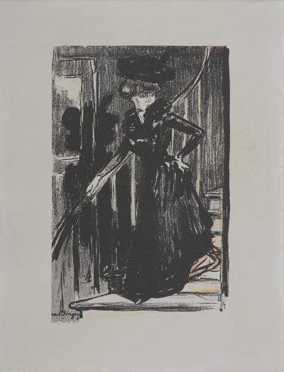 Kees VAN DONGEN (d’après) : Femme au chapeau, Lithographie 2