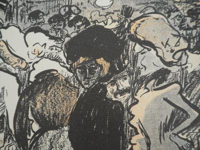 Kees VAN DONGEN (d’après) : Femme en noir, Lithographie 2