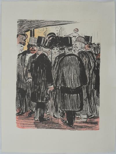 Kees VAN DONGEN (d’après) : Haut de forme et redingote, Lithographie 2