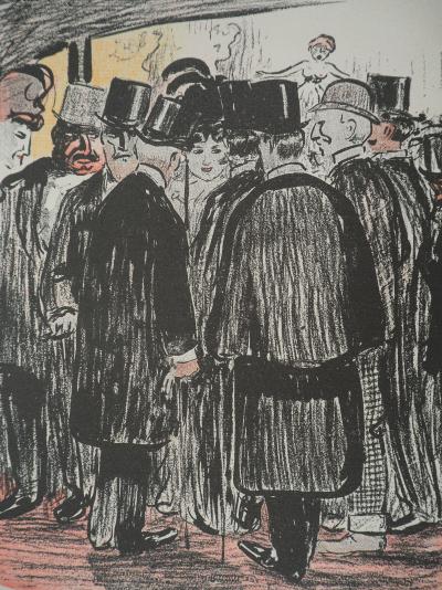 Kees VAN DONGEN (d’après) : Haut de forme et redingote, Lithographie 2
