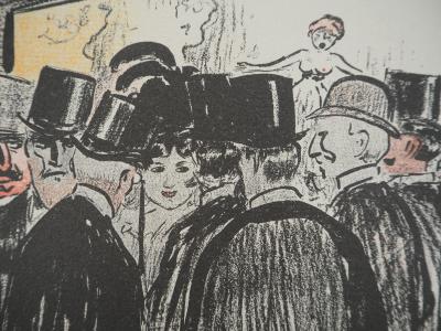 Kees VAN DONGEN (d’après) : Haut de forme et redingote, Lithographie 2