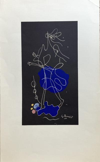 Georges BRAQUE - Ajax, 1964, lithographie 2