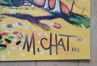 M Chat - Estaque, Braque 1906 - Sérigraphie signée 2