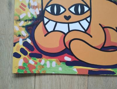 M Chat (1977) - Estaque, Braque 1906 - sérigraphie signée 2