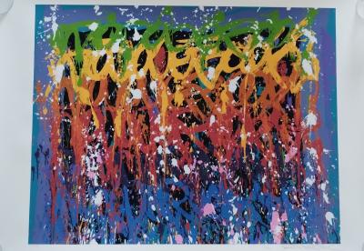 JonOne – “The One”, 2024 - Sérigraphie Signée et numérotée  2024 2