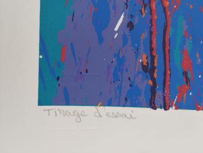 JonOne – “The One”, 2024 - Sérigraphie Signée et numérotée  2024 2