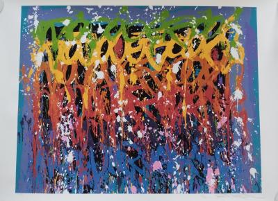 JonOne – “The One”, 2024 - Sérigraphie Signée et numérotée  2024 2