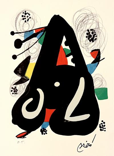 Joan MIRÓ - The Acid Melody, 1980, Lithograph 2