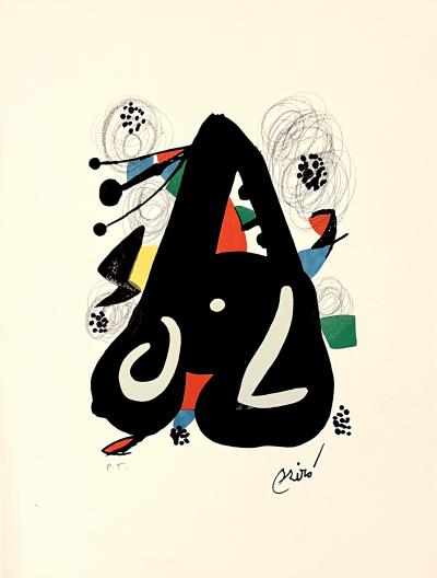 Joan MIRÓ - The Acid Melody, 1980, Lithograph 2
