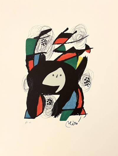 Joan MIRO - La Mélodie Acide, 1980 - lithographie originale 2