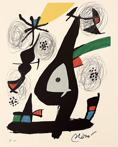 Joan Miro - The Acid Melody, 1980, lithograph 2
