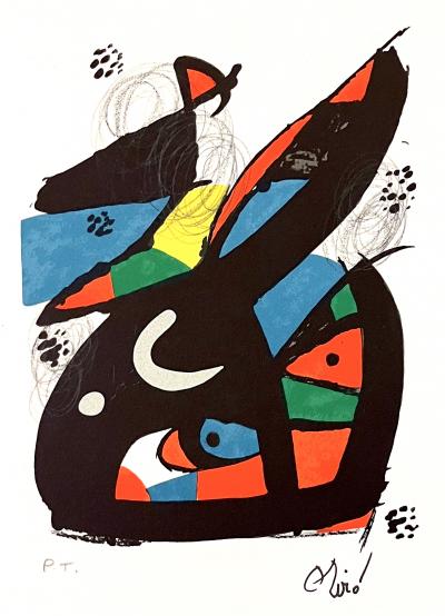 Joan MIRÓ - The Acid Melody, 1980 - original lithograph 2