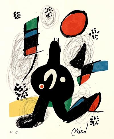 Joan MIRÓ - La mélodie acide, 1980, lithographie 2