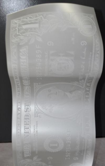 Karl LAGASSE - One dollar, 2013 - Sculpture 2