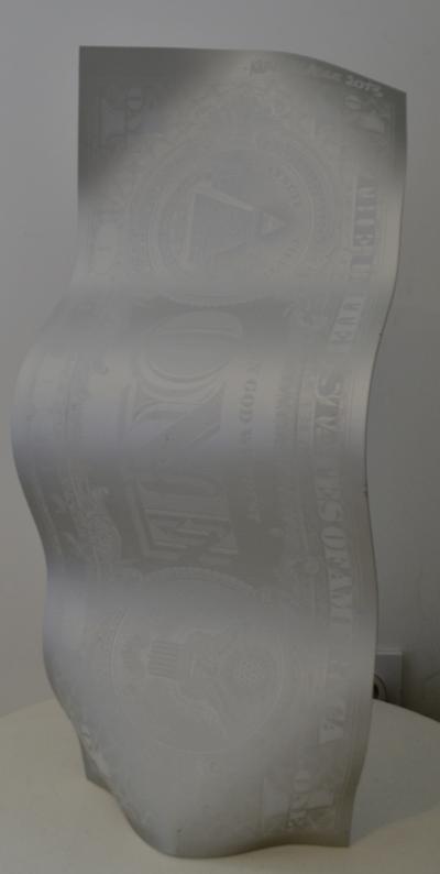 Karl LAGASSE - One dollar, 2013 - Sculpture 2