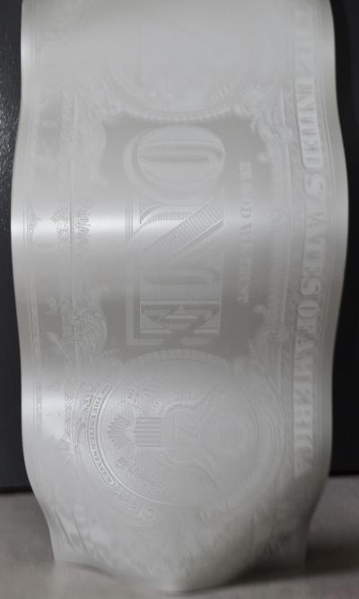 Karl LAGASSE - One dollar, 2013 - Sculpture 2