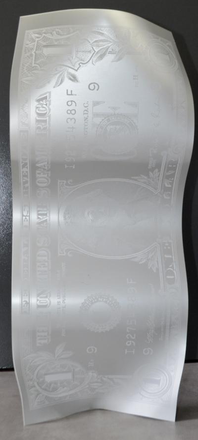 Karl LAGASSE - One dollar, 2013 - Sculpture 2