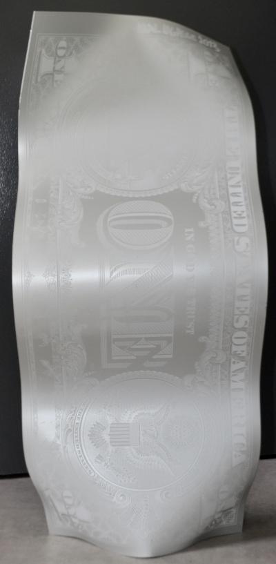 Karl LAGASSE - One dollar, 2013 - Sculpture 2