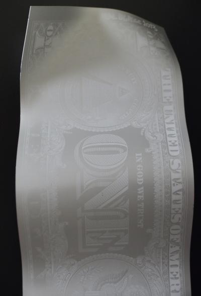 Karl LAGASSE - One dollar, 2013 - Sculpture 2