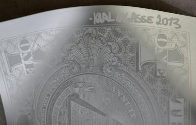 Karl LAGASSE - One dollar, 2013 - Sculpture 2