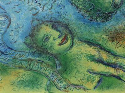 Marc CHAGALL : La flûte enchantée,  Affiche originale 2