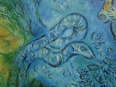 Marc CHAGALL: The Magic Flute, ORIGINAL vintage POSTER #Metropolitan Opera New York - Mozart 2