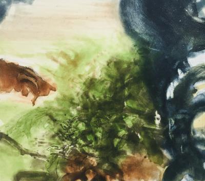 ZAO WOU-KI - Beauregard, 1980 - Eau-forte originale signée au crayon 2