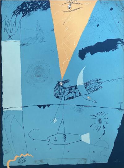 Yamandú CANOSA - Composition, 1980 - lithographie signée 2