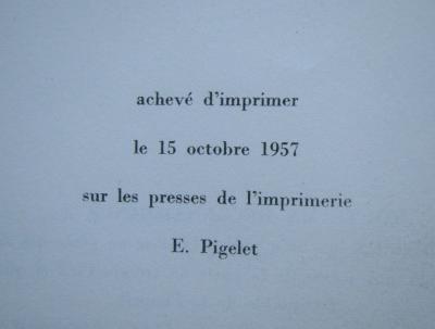 Jean COCTEAU - La Chapelle Saint-Pierre - Villefranche-sur-Mer, 1957 - Guide original première édition 2